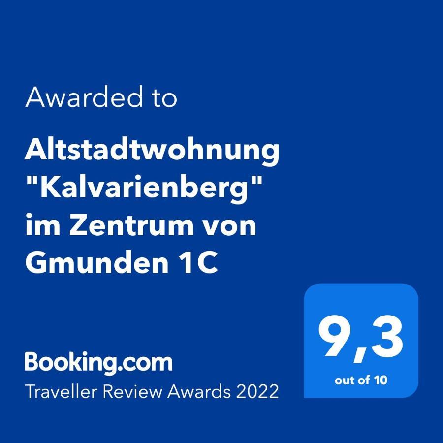Altstadtwohnungen "Kalvarienberg 1C" & "Traunsee 3C" Im Zentrum Von Gmunden Exteriör bild