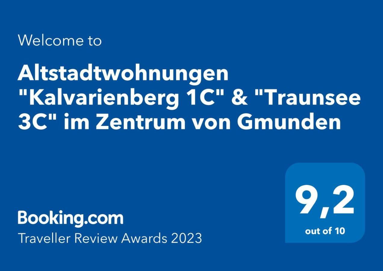 Altstadtwohnungen "Kalvarienberg 1C" & "Traunsee 3C" Im Zentrum Von Gmunden Exteriör bild