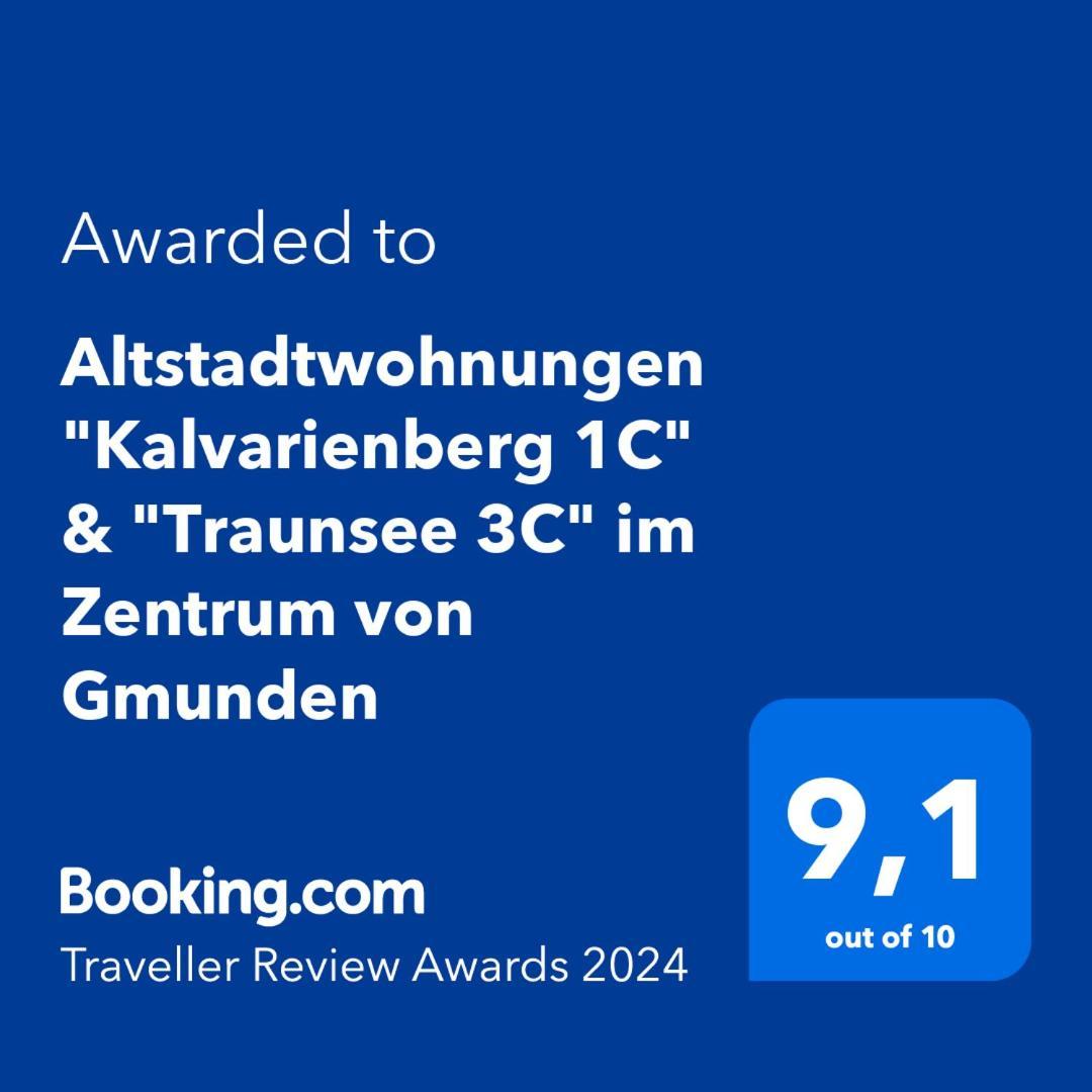 Altstadtwohnungen "Kalvarienberg 1C" & "Traunsee 3C" Im Zentrum Von Gmunden Exteriör bild
